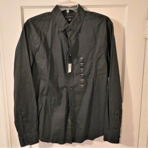 Banana Republic Factory Slim-Fit Untucked Organic Cotton Shirt